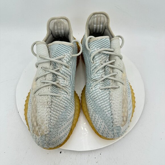 Adidas Yeezy Boost 350 V2 Men Sz 11 FW3043 Cloud White Blue Non-Reflective Shoes - Picture 3 of 11